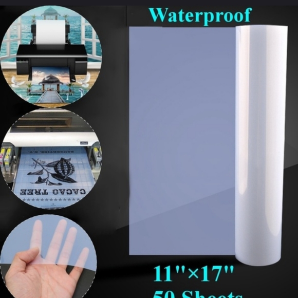 50 Sheet's waterproof T Shirt iron on inkjet - Picture 1 of 8